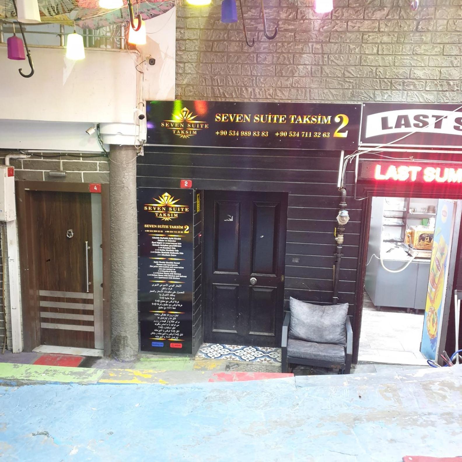 Seven Suite Taksim Estambul Exterior foto